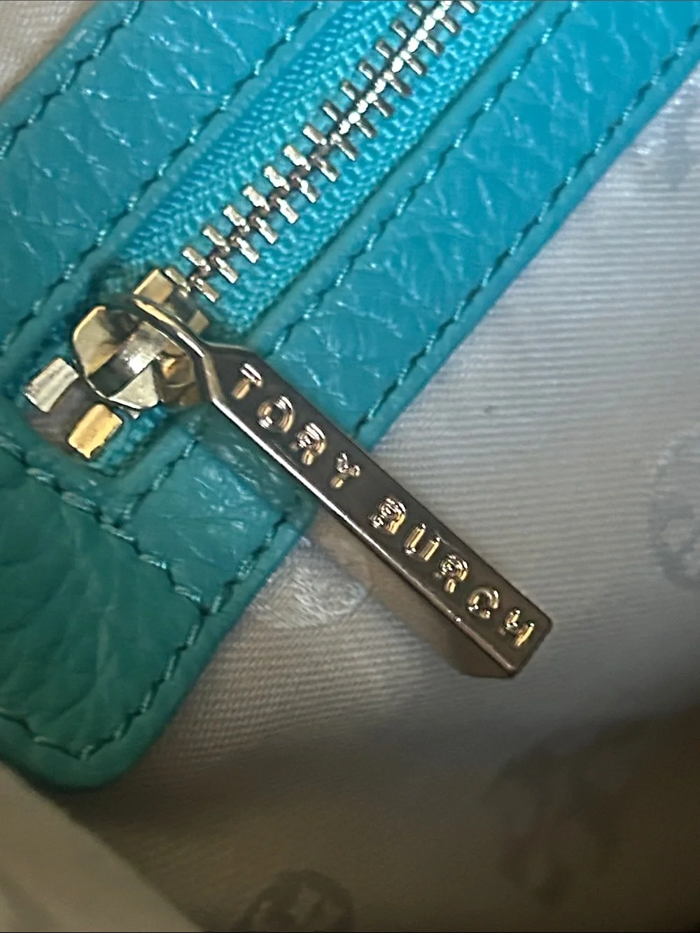 Tory Burch Amanda Crossbody Hobo in Turquoise